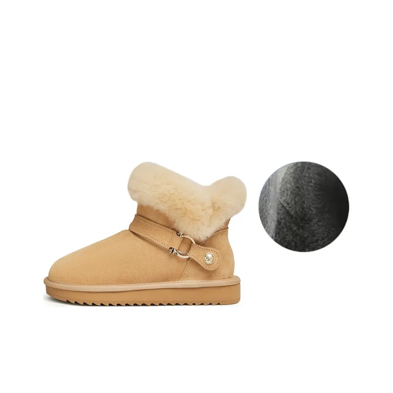 Teenmix Short Snow Boots 3cm Women's-8