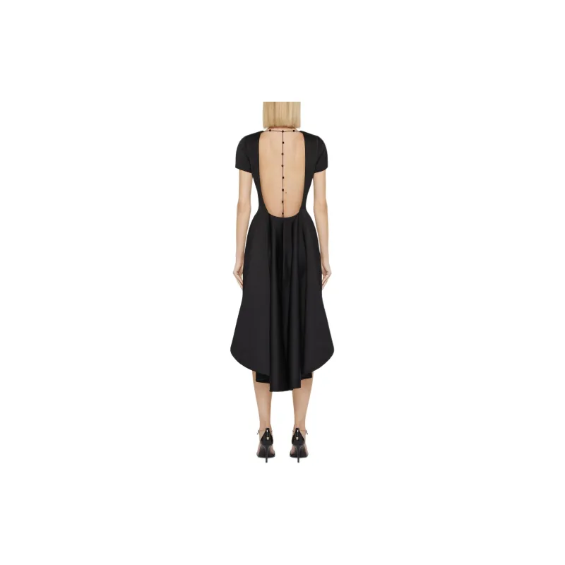 GIVENCHY FW24 Short Sleeved Dress Women's Black-2