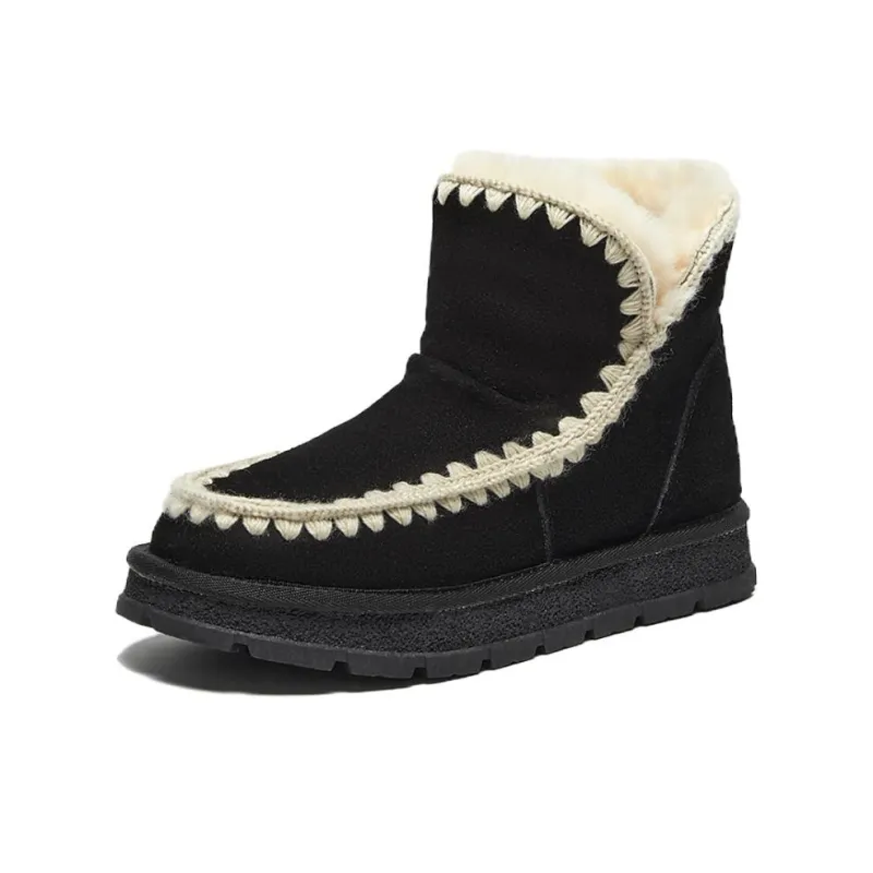 BATA Warm Short Snow Boots Women's-10