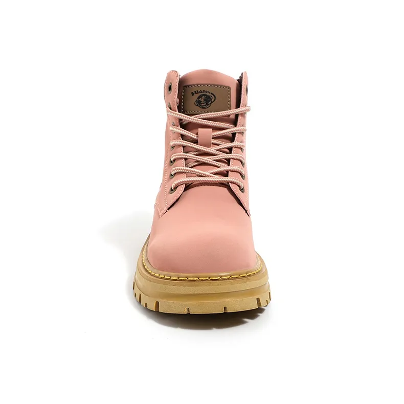 HUANQIU Martin Boots Women's Ginger Yellow-7