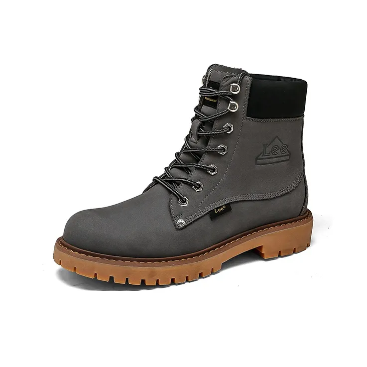 Lee Yellow Boots Short Martin Boot Unisex-11