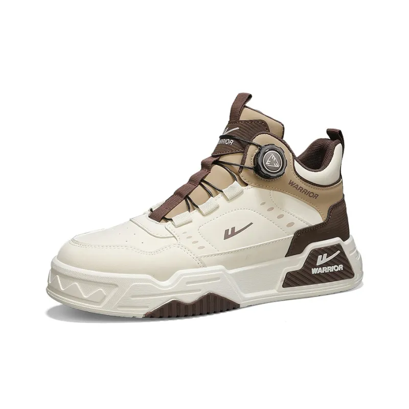 WARRIOR Martin Boots Men Black/Khaki/Beige Brown-15