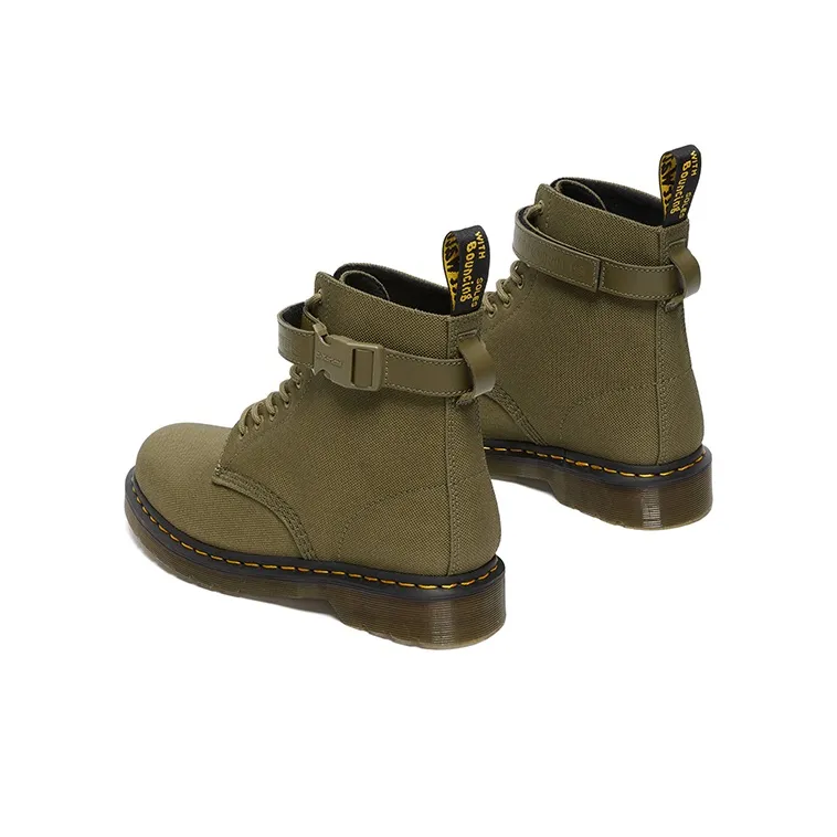 Dr. Martens 1460 Futura Laboratories Olive Strap Canvas-4