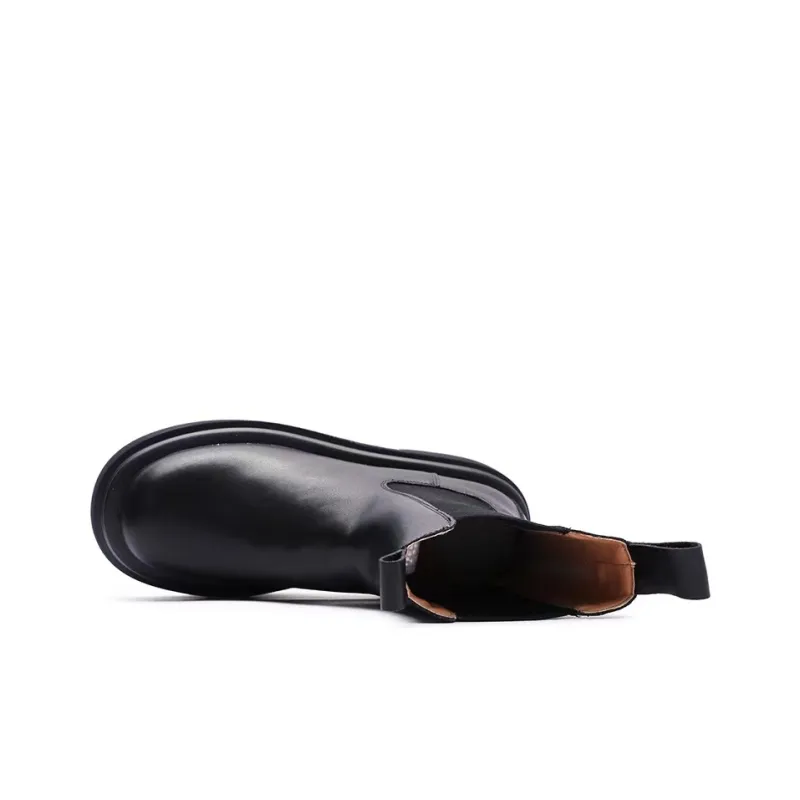 V ZERO FIVE Crew Chelsea Boots Men's Black-2