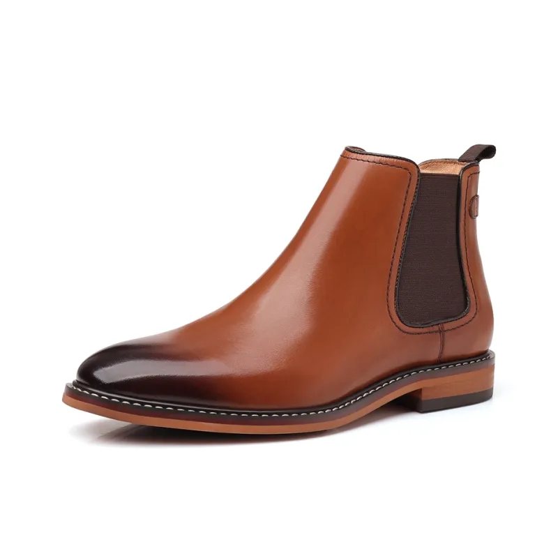 UHK Chelsea Boots Men Black/Brown-0