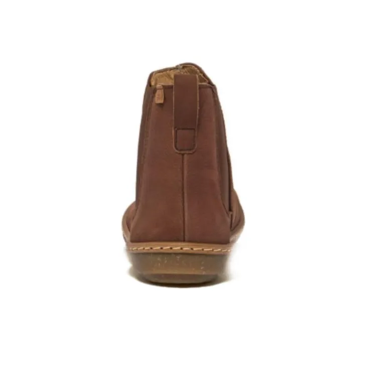El Naturalista Short Chelsea Boots Women's Brown-3