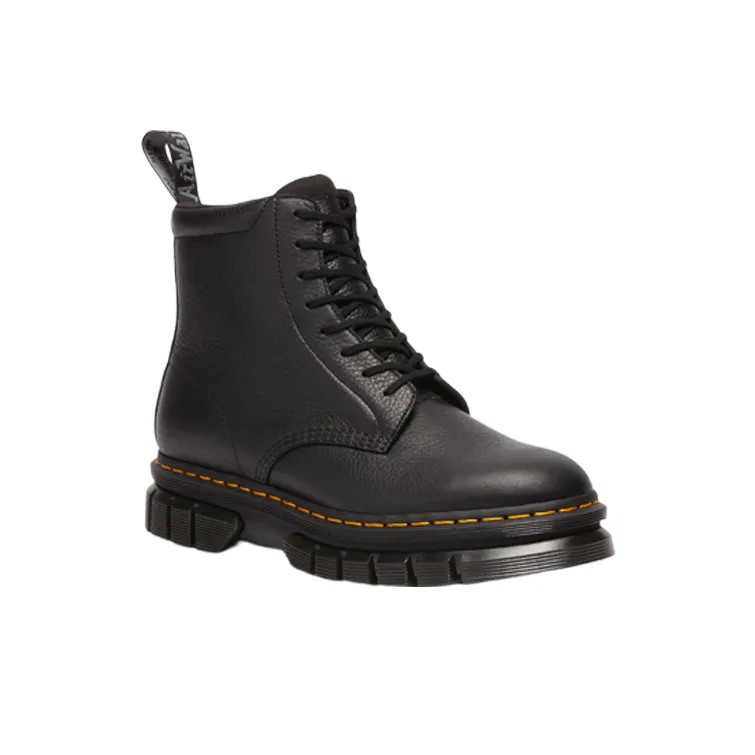 Dr. Martens Rikard Lunar Leather Platform Boot Black-1