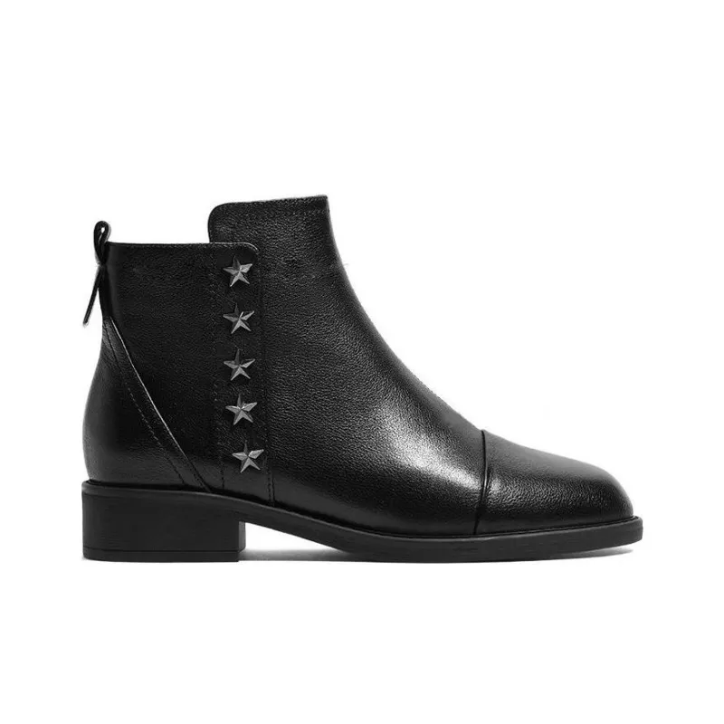 CAMEIDO Ankle Boots Women's Black-1
