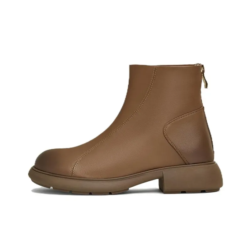 Tata Ankle Boots Women's Black/Brown-15