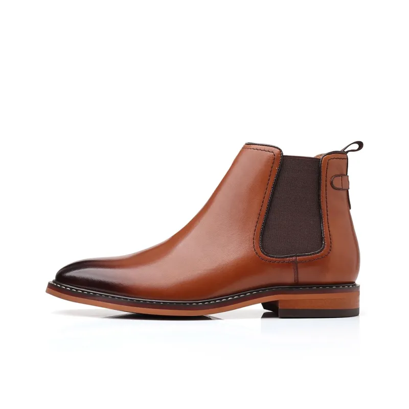 UHK Chelsea Boots Men Black/Brown-1
