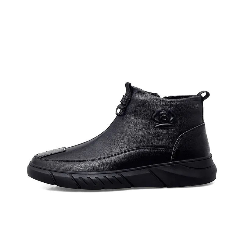 Eminu Ankle Boots Men Black-0