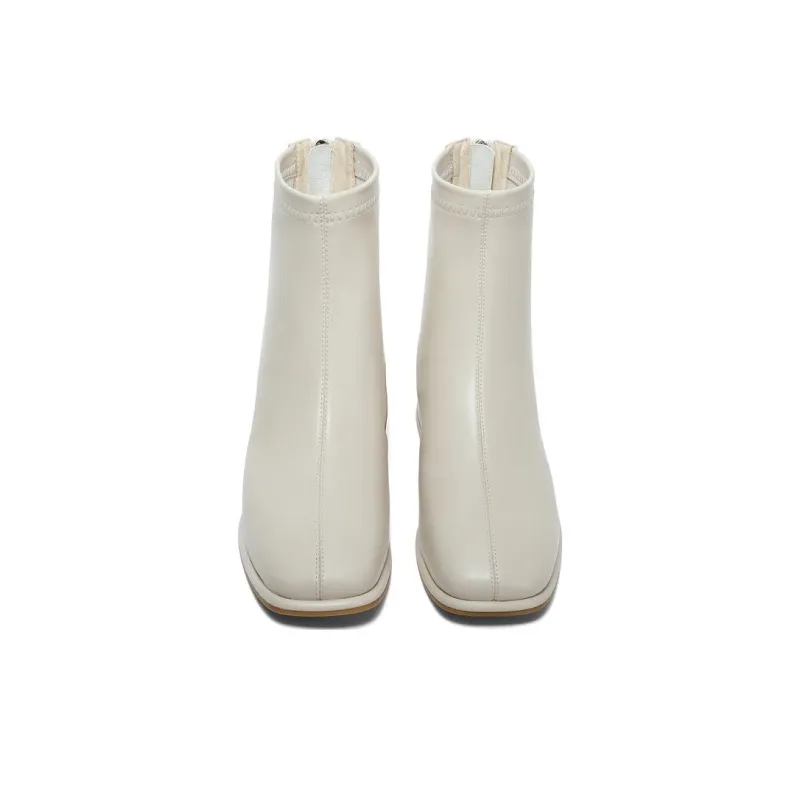 Senda Ankle Boots Women's Black/White/Brown-23