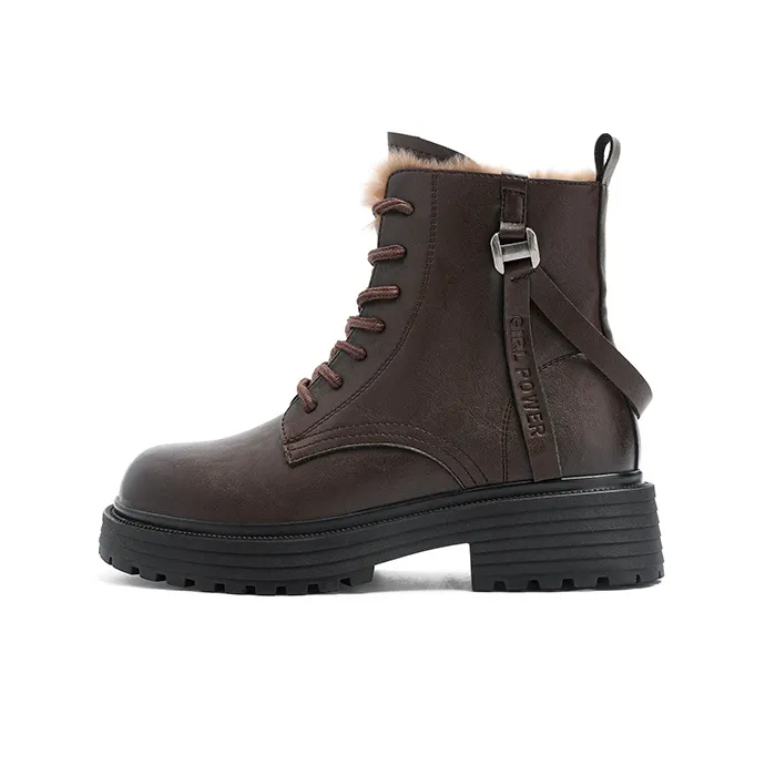 DAPHNE 14cm Martin Boot 5cm Women's-3