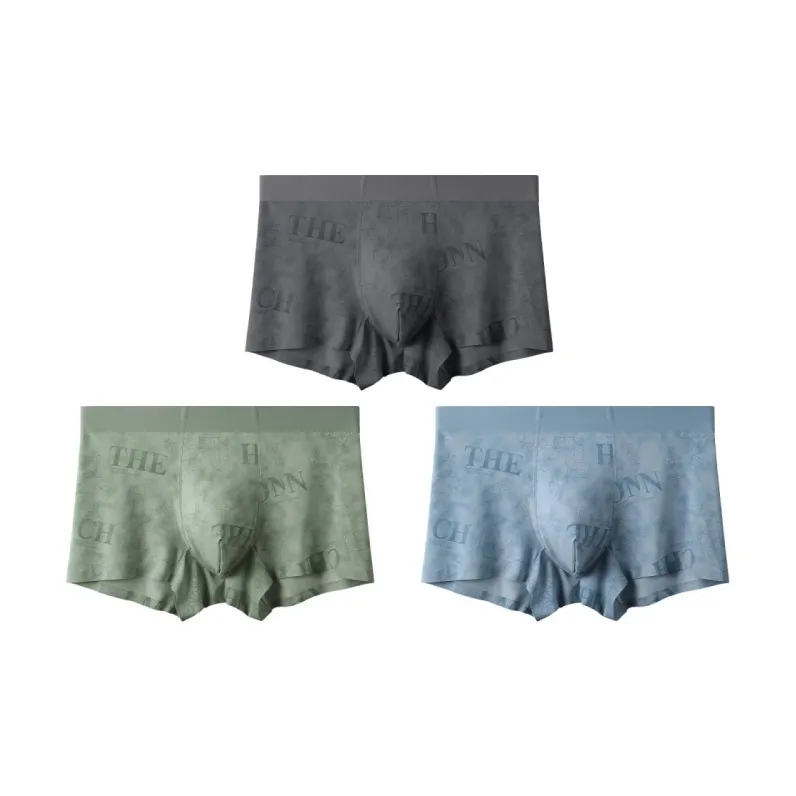 Qiao Ni Tong Underpants Men's 3 Pack-8