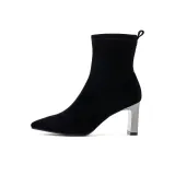 Black Sheepskin Suede
