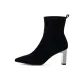 Black (Sheepskin Suede)