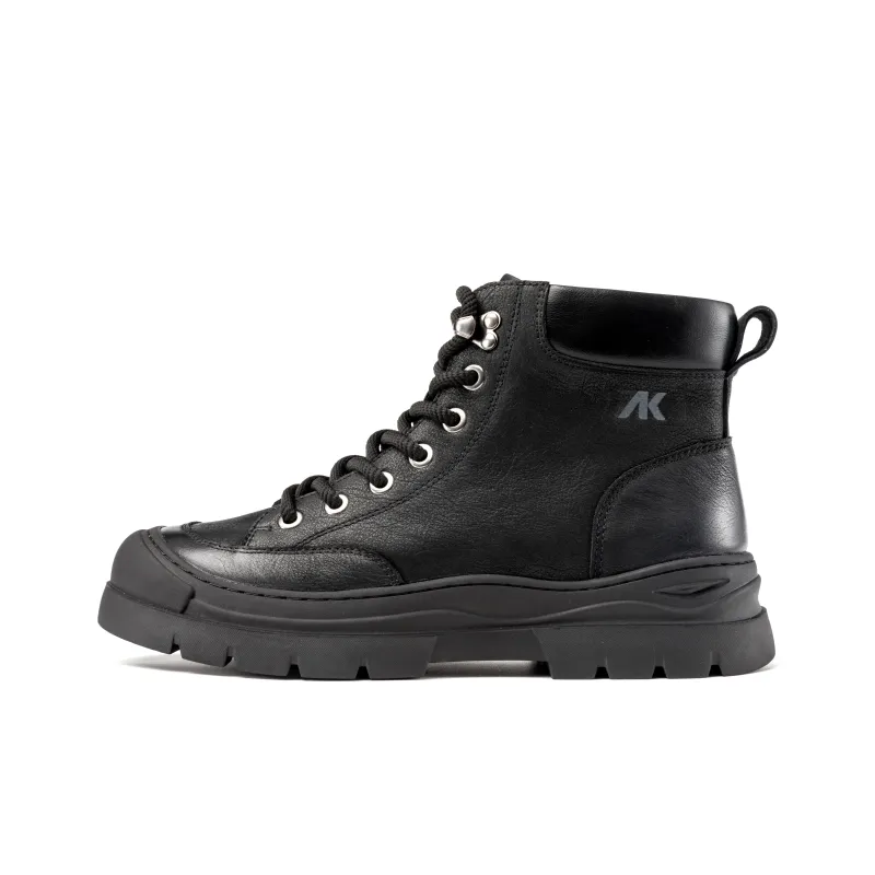 AOKANG 10.5cm Martin Boot Men's Black-0