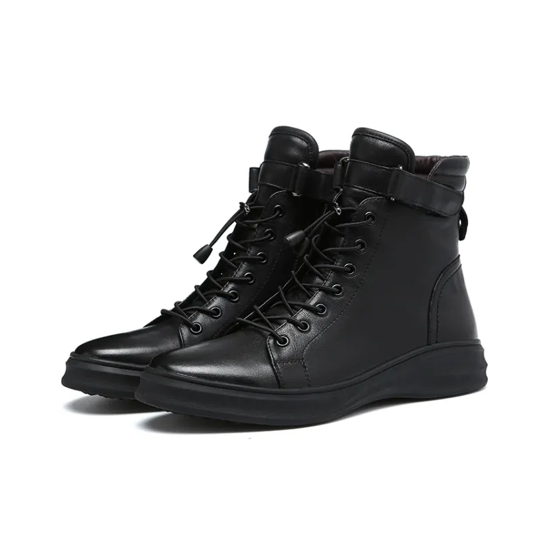 Kemaron Ankle Boots Men Black/White-9