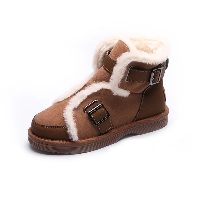 DG Warm Slip-Resistant Short Snow Boots Women's-3