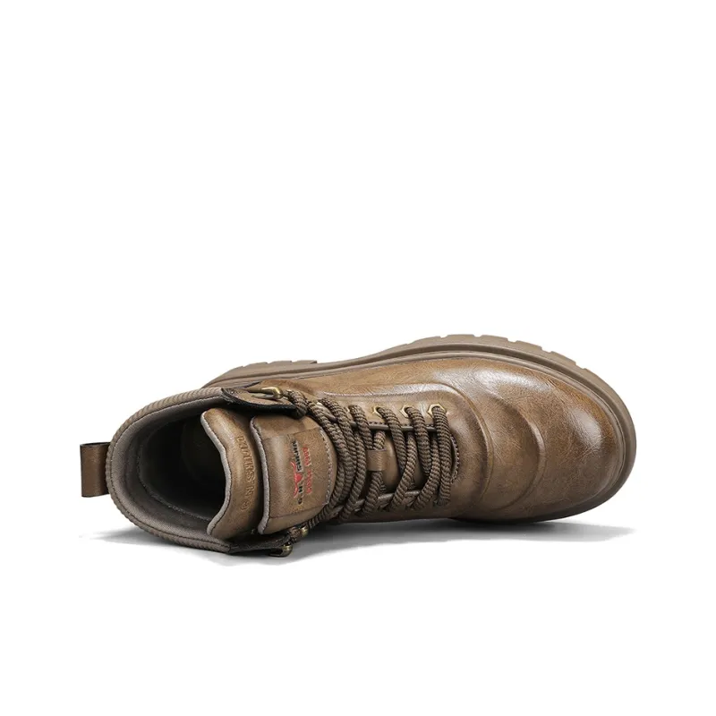 G.N.SHIJIA Short Martin Boot 5CM Men's-11