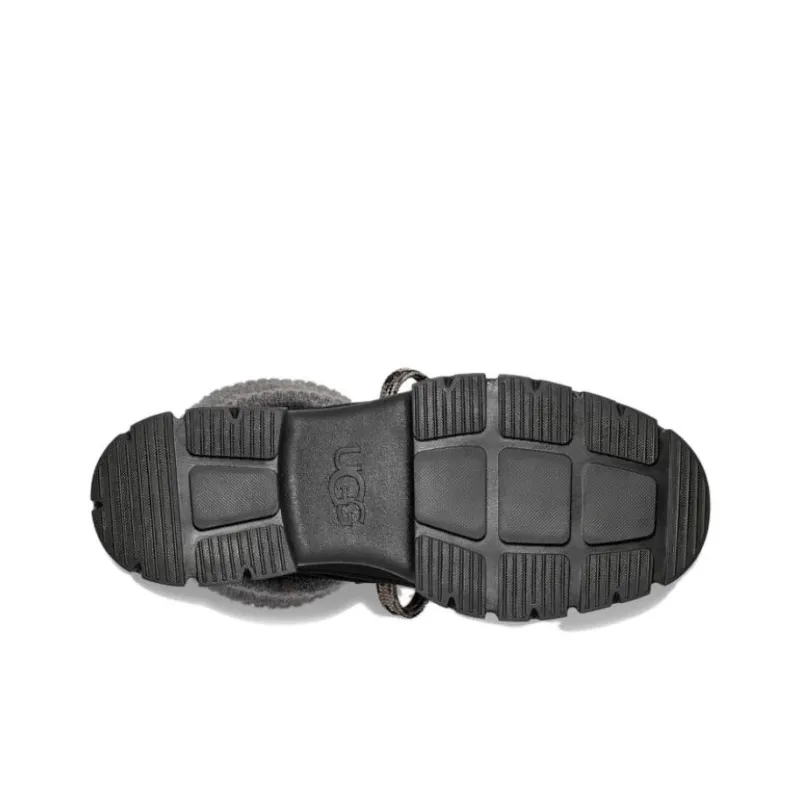 UGG Slip Resistant Short Outdoor Boots Women's Black-5