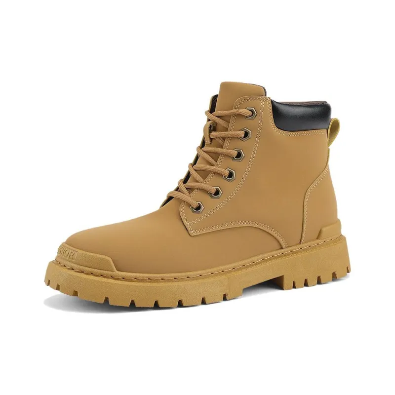 Warrior Short Martin Boot Men's Brown-1