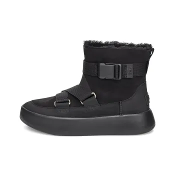 UGG Classic Boom Buckle Snow Boots Black Women's