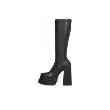 STEVE MADDEN Knee-high Boots 12.8cm Women's Black