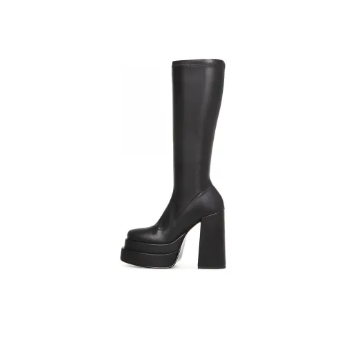 STEVE MADDEN Knee-high Boots 12.8cm Women's Black