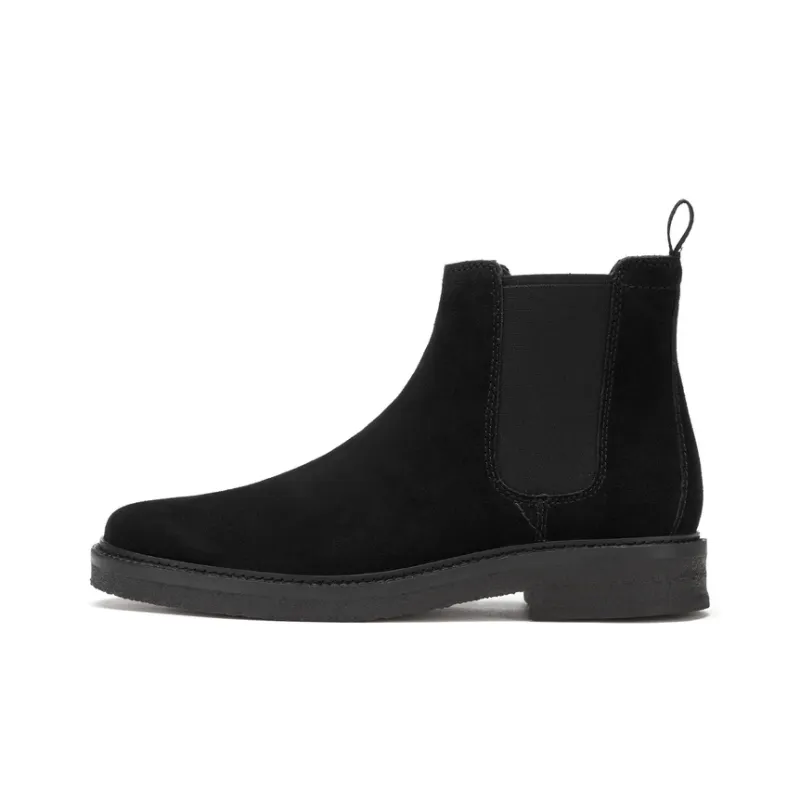 Clarks Artisan Collection Crew Chelsea Boots Men's Black-0