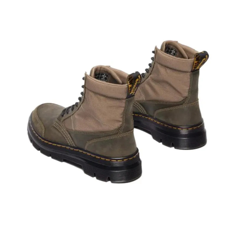 Dr.Martens Short Martin Boot Unisex Khaki Olive Green-2