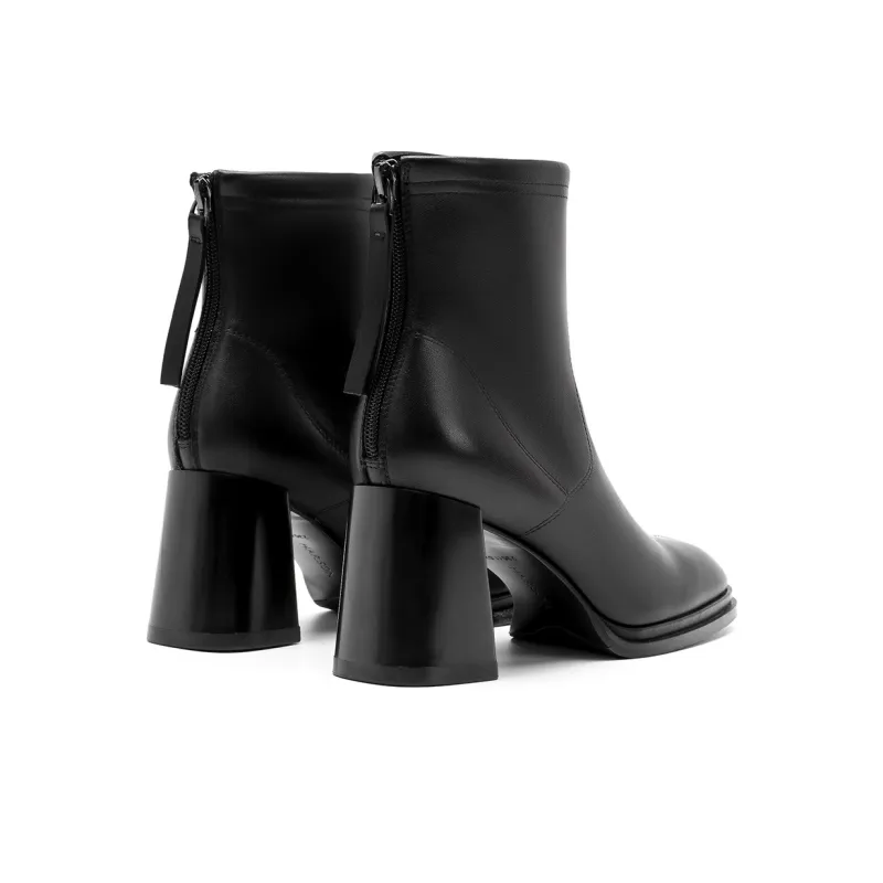 HARSON Ankle Boots 7.2cm Women's Black-9