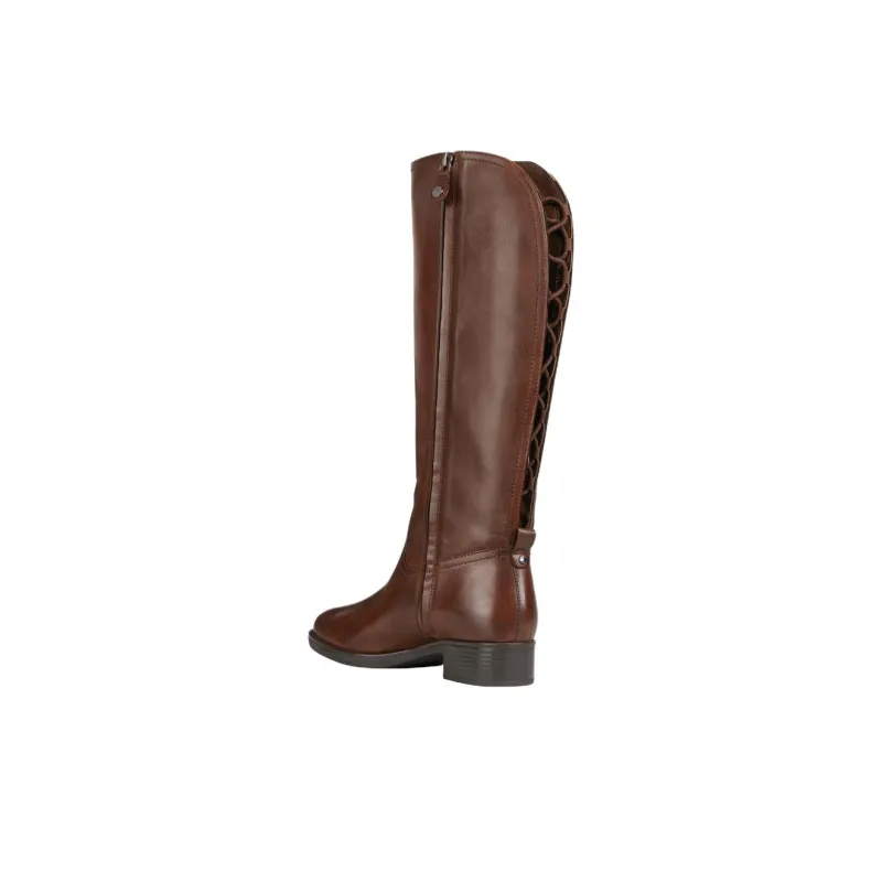GEOX Felicity Knee-high Boots 3.5cm Women's Brown-3