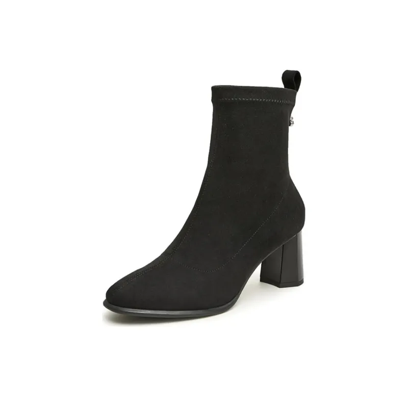 TATA Ankle Boots Women's Black/Brown-1