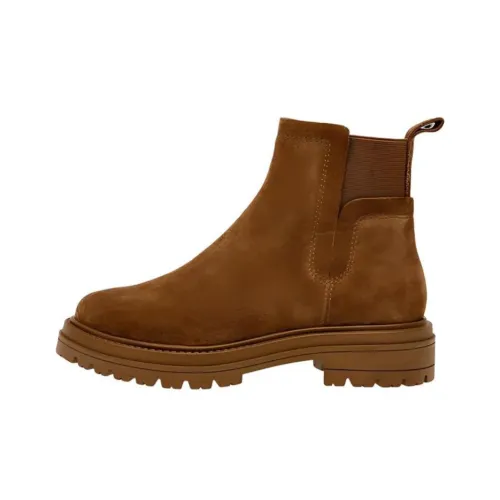 STEVE MADDEN Short Chelsea boots mujer 4cm Women's Brown