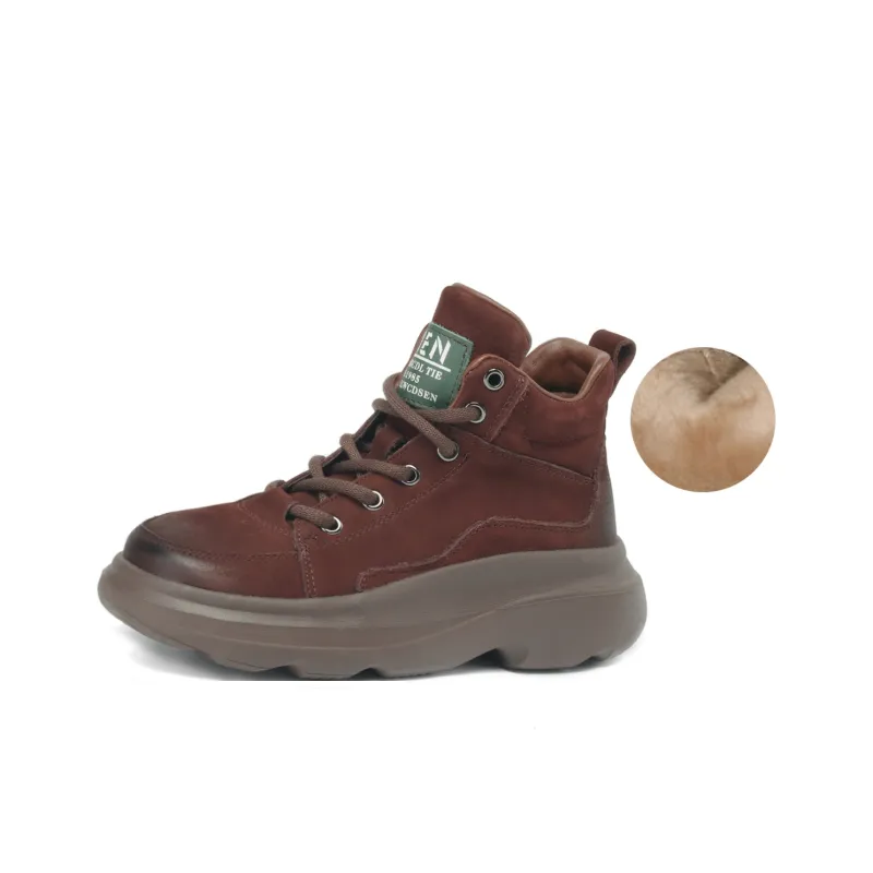 D FUSE SCANDINAVIA Ankle Boots Women's Khaki-5