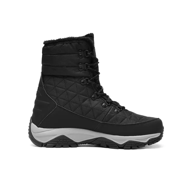 XIANGGUAN Warm Wear-Resistant Slip-Resistant Knee-High Snow Boots Unisex-9