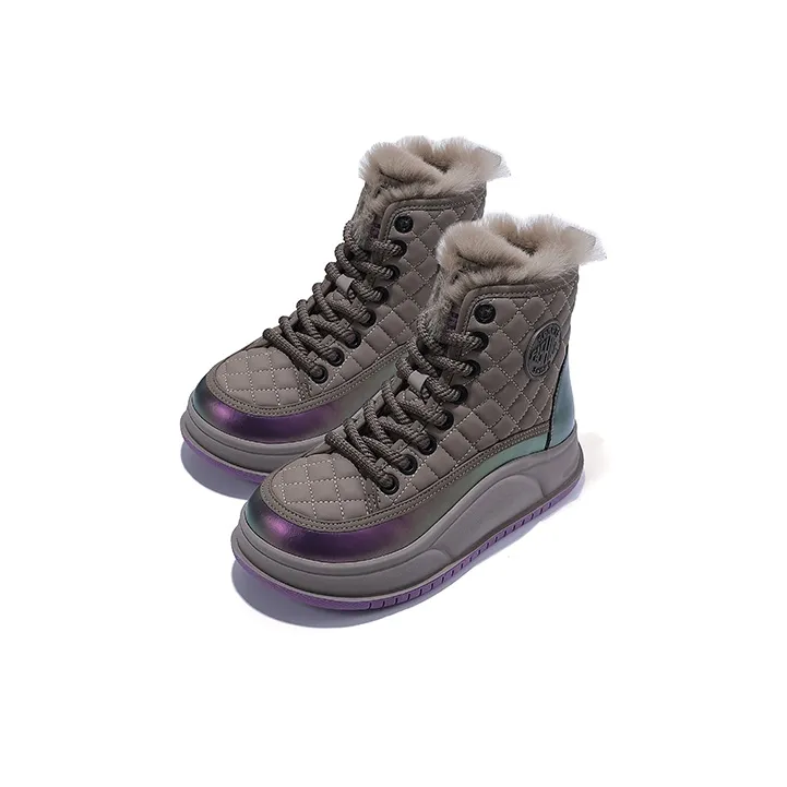 Junjali Short Snow Boots Women's-4
