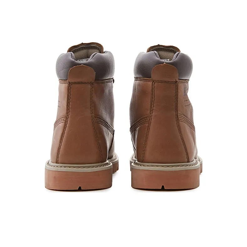 CAT Bruiser 2.0 Collection Abrasion Resistant Slip Resistant Short Outdoor Boots Unisex Brown-3