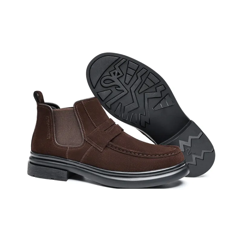 C°BANNER Short Chelsea Boots Men's Brown-2