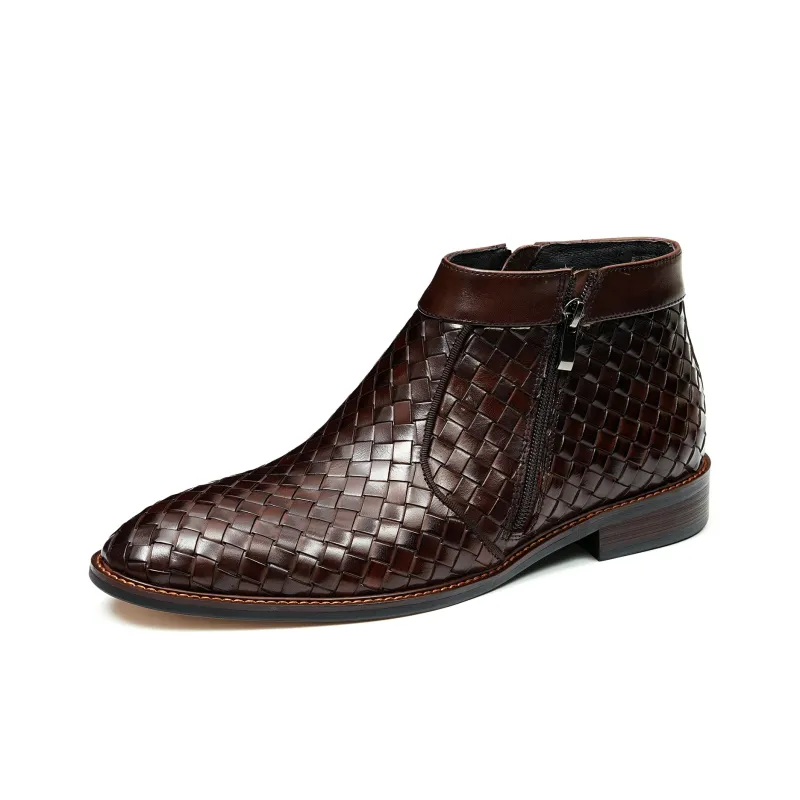 ASTON M.JAZZ Ankle Boots 3cm Men's-8
