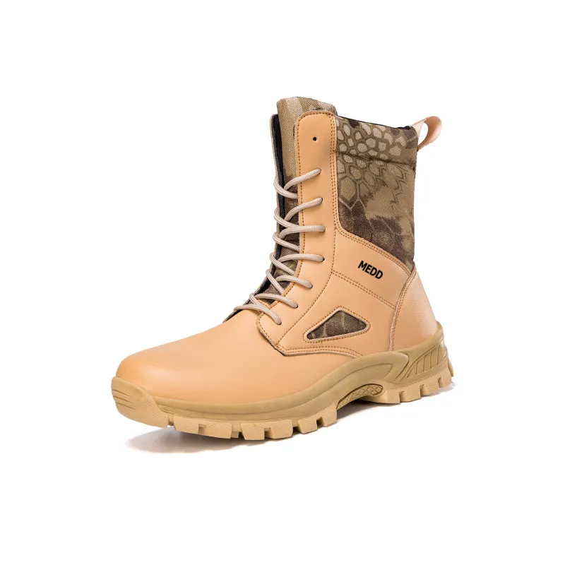 Medd Martin Boots Men Khaki/Camouflage-6