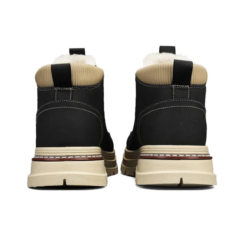 Warrior Short Martin Boot 5CM Men's Black-3