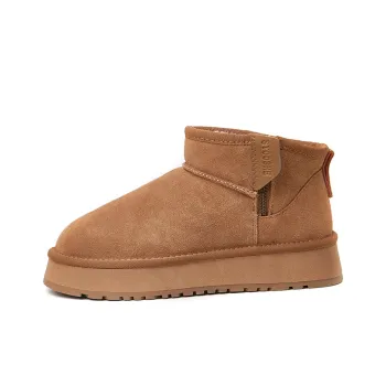 STOOSHE Snow Collection Warm Short Snow Boots 4cm Women's