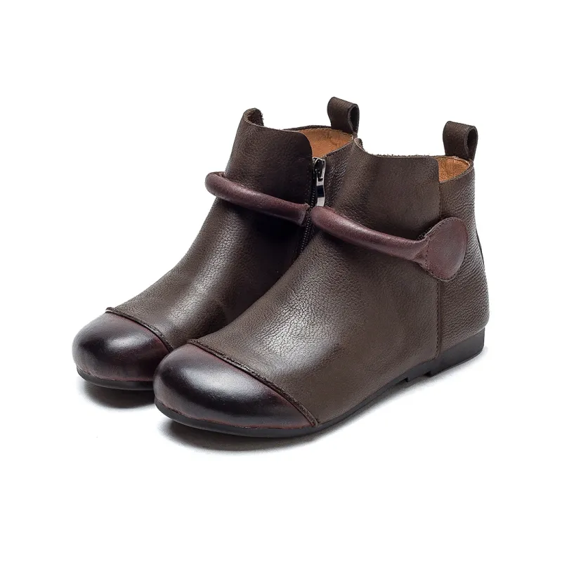 Jay Ankle Boots Women's Gray/Coffee-3