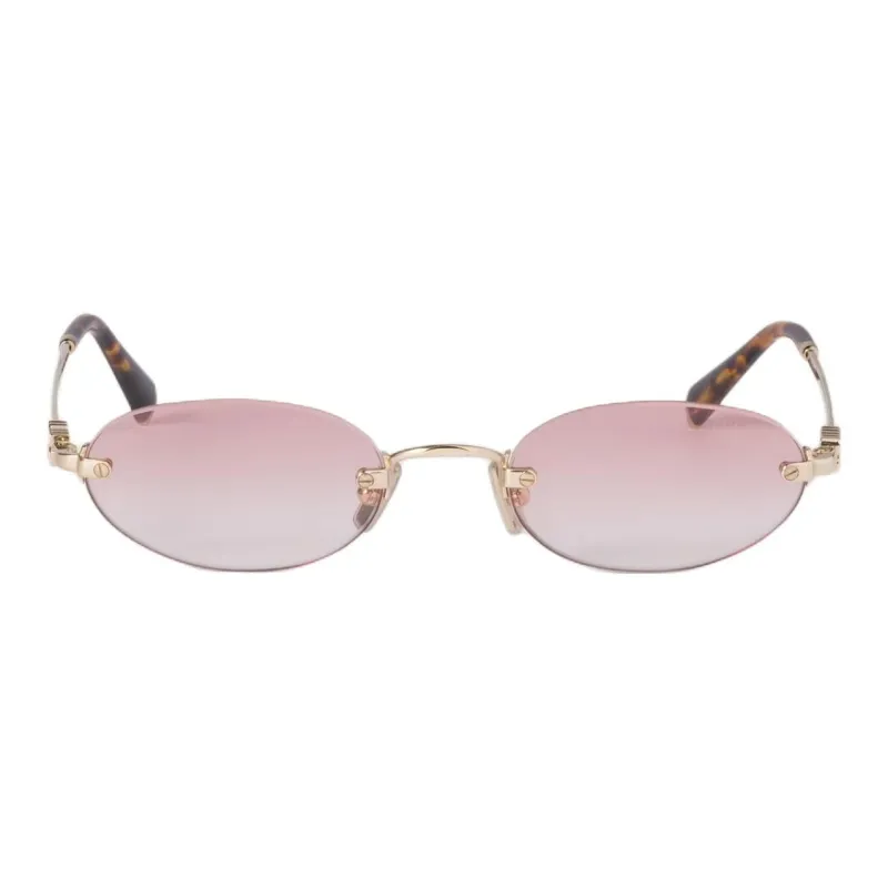 MIU MIU Oval frame Sunglasses-1