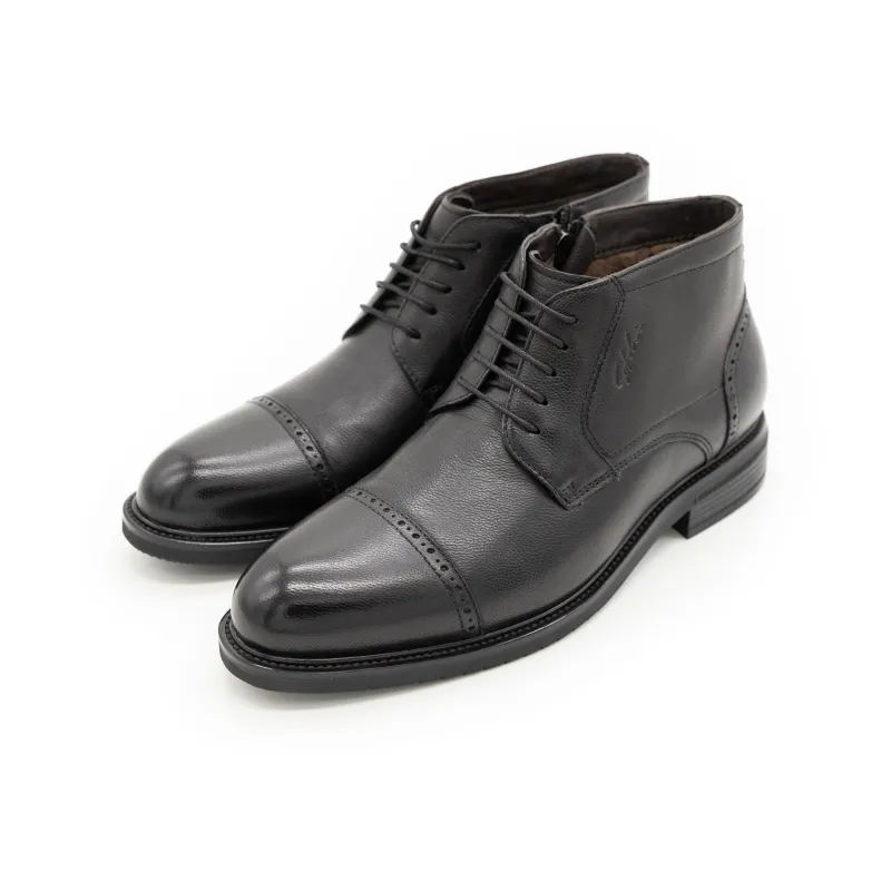 Satchi Ankle Boots Men Black-2