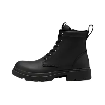 Ecco Grainer Logo embossed Leather Boots