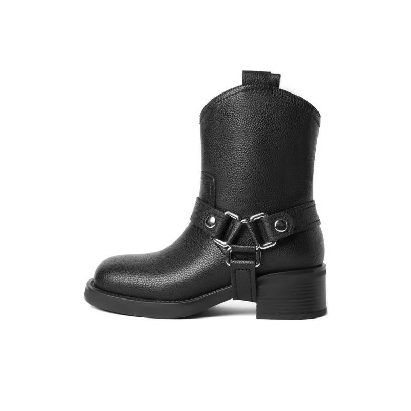 BELLE Ankle Boots Women's Black-0