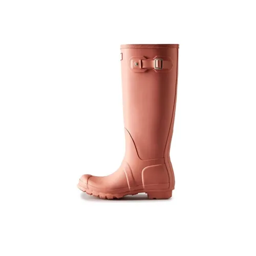 HUNTER Waterproof And Slip Resistant Rain Boots Women's Pink